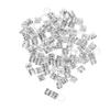 100Pcs Dreadlocks Beads DIY Hair Decoration Rings Hoops, Flexible Metal Braiding Clips for Stylish Hair Jewelry, Salon Stylists, Gifts, 0.47 inch Width, Silver view 2