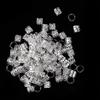 100Pcs Dreadlocks Beads DIY Hair Decoration Rings Hoops, Flexible Metal Braiding Clips for Stylish Hair Jewelry, Salon Stylists, Gifts, 0.47 inch Width, Silver view 3