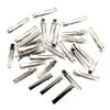 100x Silver Metal Alligator Clips Hair Accessories | DIY Hair Bows Hair Clips | Teeth Design for Thick or Thin Hair | Craft Supplies for Styling Art - 4cm(30Pack), Silver view 2