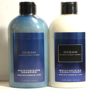 2 Ocean Moisturizing Hair Shampoo & Conditioner bath body Set 16 fl oz