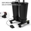 Artist hand Portable Adjustable Shampoo Bowl with Electric Pump, Hair Washing Station,Includes 2 Buckets, Drain Hoses,High-Pressure Sprayer, Foot Pedal Switch,Black view 3