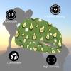 NDISTIN Avocado Headband Casual Sweatbands Home Women Makeup Hairband, Pack of 1 view 3