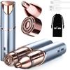 Facial Hair Removal for Women, Facial Eyebrow Trimmer, 2-in-1 Face Shaver, Painless Facial Razor for Lip, Chin, Peach Fuzz view 1
