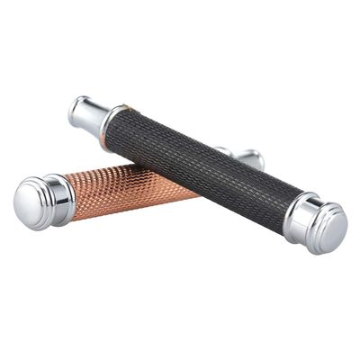 Extension Handle, Stainless Steel Replacement Handle, Rose Gold, Black (Optional) Safety with most shaving heads, proving its versatility for men