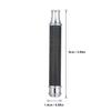 Extension Handle, Stainless Steel Replacement Handle, Rose Gold, Black (Optional) Safety with most shaving heads, proving its versatility for men view 2