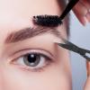 Small Scissors Beauty, 2 Stainless steel Scissors Black Eyebrow Scissors Nose Hair Scissors with Stainless Steel Straight and Rounded Tip for Facial Hair, Eyebrows, Beard, Ear view 3