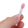 Lip Applicators Disposable, Silicone Lip Brushes, Black, White, Pink (Optional) Lip Applicators Silicone Lip Applicator with 10 Silicone Lip Brush and 2 Anti lost Cover for view 4