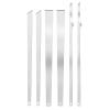 YUXIANLB 6Pcs Stainless Steel ingrown toenail Pedicure Knife Set, Professional Foot Skin Scraper Repair Sharp Blade kit, Clipper Pedicure Nail Remover with Holes for Nail Corn Callus Treatment view 1