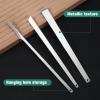 YUXIANLB 6Pcs Stainless Steel ingrown toenail Pedicure Knife Set, Professional Foot Skin Scraper Repair Sharp Blade kit, Clipper Pedicure Nail Remover with Holes for Nail Corn Callus Treatment view 3