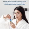 Blue Nectar Dark Circles Under Eye Serum with Plant Based Niacinamide from Potato (1Fl Oz) Paired with Manjistha Vitamin C Face Serum for Anti Wrinkle & Skin Firming (1FlOz) view 3