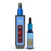 Blue Nectar Dark Circles Under Eye Serum with Plant Based Niacinamide from Potato (1Fl Oz) Paired with Natural Rose Face Toner for Glowing Skin & Pore Tightening(3.38Fl Oz) view 1