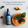 Blue Nectar Dark Circles Under Eye Serum with Plant Based Niacinamide from Potato (1Fl Oz) Paired with Natural Rose Face Toner for Glowing Skin & Pore Tightening(3.38Fl Oz) view 2