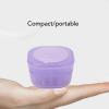 OPPWONG Hair Oil Applicator Scalp Massager, Scalp Oil Applicator 15ml Transparent Serum Dispenser with Comb Massage Function Scalp Care Solution for Home and Salon (Purple) view 3