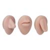 Silicone Body Parts, Fake Tongue Fake Body Parts Soft Silicone Flexible Model Body Part Displays Set Piercing Body Model 3D Simulation Mouth Tongue Nose Model for Piercing view 1