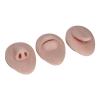 Silicone Body Parts, Fake Tongue Fake Body Parts Soft Silicone Flexible Model Body Part Displays Set Piercing Body Model 3D Simulation Mouth Tongue Nose Model for Piercing view 2