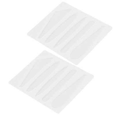 Barrette Silicone Hair Stick Making Tools for Hairpin Jewelry Crafting, 2Pcs Pin for Creative Enthusiasts (Type 1)