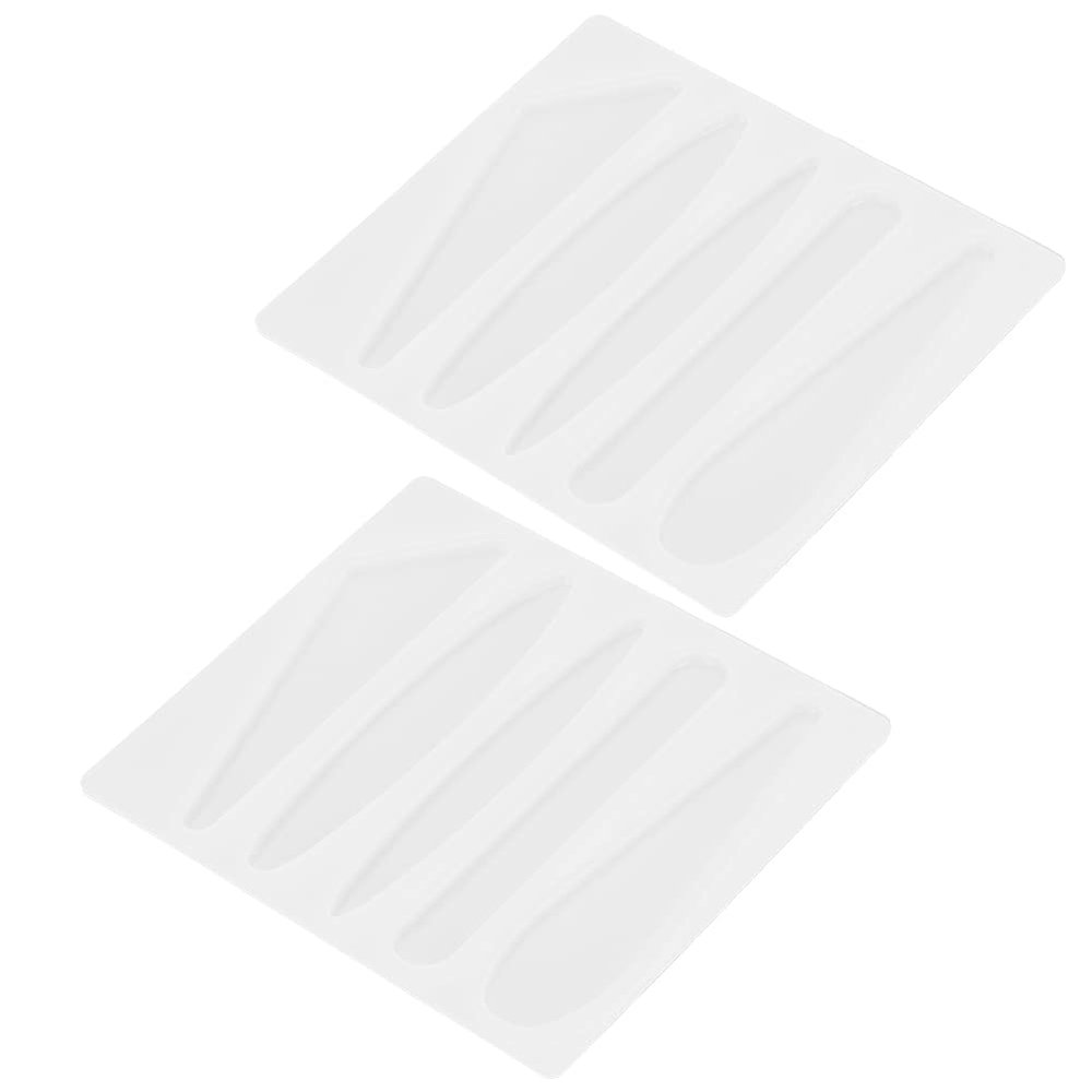 Barrette Silicone Hair Stick Making Tools for Hairpin Jewelry Crafting, 2Pcs Pin for Creative Enthusiasts (Type 1)