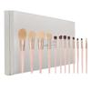 12 pieces of makeup brush set powder brush foundation make-up brush powder blusher brush soft hair makeup brush (12 makeup brushes, Count, 12) view 2