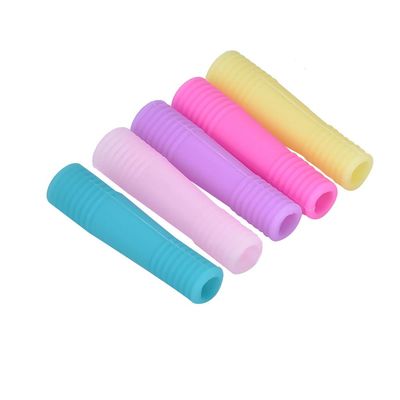 Denash Nail Art Protective Case, Provides Comprehensive Protection, Silicone Material for Makeup (Long Thread Protective Sleeve)