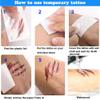 26 Sheets Halloween Wound Simulation Tattoo Stickers - Waterproof view 4