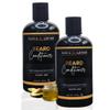 BASK & LATHER Beard Conditioner for Men: Coconut Oil, Shea Butter, Beard Softener, Deep Cleans, Hydrates, Sulfate-Free, All Hair Types, 6 fl oz, 2 PK. view 1