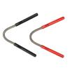 2pcs Facial Hair Remove Spring Prevent Slip Stainless Steel Face Epilator Threading Tool for Chin Cheek Red Black view 2