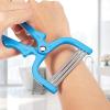3pcs Manual Facial Epilator Blue Threading Hair Removal Tool for Women Face Hair Remover for Upper Lip Chin Cheeks and Neck Facial Care Supplies view 3