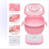 Portable Wax Melting Pot for Beauty and Skin Care, Pink, with Cord view 4