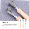 Baluue 9pcs Hair Brush Cleaner Tool Ergonomic Comb Rake for Easy Hair Removal Compact Lightweight Design for Travel Use view 3