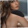 BEBEMOKO 20pair Sponge Shoulder Pads for Stretchy Comfortable Enhancer for Women Clothing Washable Reusable Low Shoulder Support White and Black view 3
