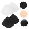BEBEMOKO 20pair Sponge Shoulder Pads for Stretchy Comfortable Enhancer for Women Clothing Washable Reusable Low Shoulder Support White and Black view 4