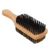Beard Brush, Easy Control Moderate, Beard Comb, Rubber Wood Handle, Ergonomic for Men for Detangling view 2