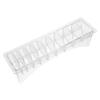 BIUDECO 10grids Hair Clipper Guard Holder Storage Box for Clipper Combs Versatile Organizer for Hairdressing Accessories Secure and Convenient Display for Various Hair Clippers view 1