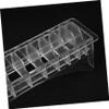 BIUDECO 10grids Hair Clipper Guard Holder Storage Box for Clipper Combs Versatile Organizer for Hairdressing Accessories Secure and Convenient Display for Various Hair Clippers view 4