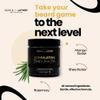 BASK & LATHER Hair & Beard Balm, Leave-in Conditioner with Essential Oils, Mango & Shea Butter, Relieves Itchy Scalp, Strengthens & Shines Hair & Beard, 4 fl oz, 2PK view 3