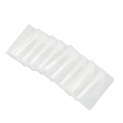 10pcs Mini Silicone Makeup Brush Heart Shape Portable Lip Mask Eye Shadow Applicators