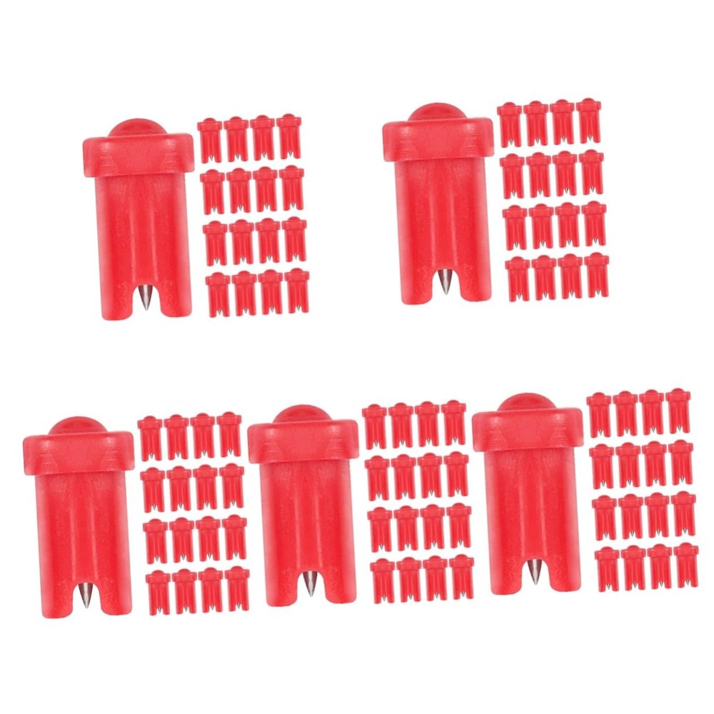 NOLITOY 500pcs Eyelash Needle Bottle for Lash Extension Supplies Blocking Needle for Bottles and Convenient Eyelash Pin Tool