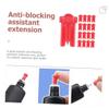 NOLITOY 500pcs Eyelash Needle Bottle for Lash Extension Supplies Blocking Needle for Bottles and Convenient Eyelash Pin Tool view 2