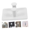SOESFOUFU 4pcs Wall-mounted Holder Stand Shaving Tool Storage Rack for Men Space-saving Design Keeps Dry Clean for Bathroom Vanity Use view 4