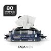 TADA Men - 800 Wipe (10PK) Bulk Facial & Body Wipes for Men & Adults, No Rinse, Running (5+5 Mix, 800 Wipes (10PK)) view 4
