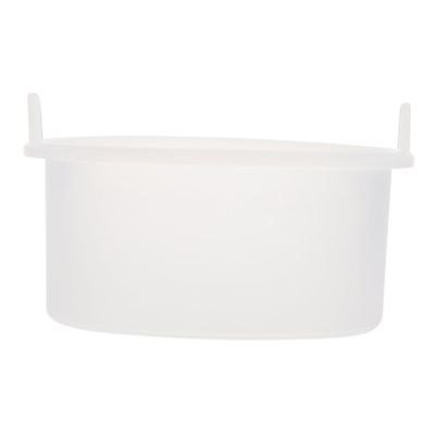 NULYLU 1pc Silicone Wax Melting Bowl for Hair Removal Easy to Clean Wax Warmer Accessory for Home Use Non-stick Inner Pot for Waxing Mixing and More