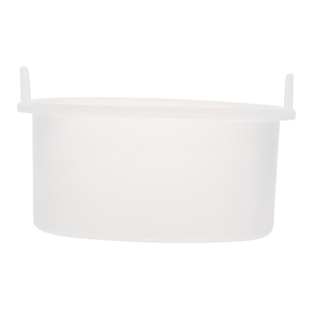 NULYLU 1pc Silicone Wax Melting Bowl for Hair Removal Easy to Clean Wax Warmer Accessory for Home Use Non-stick Inner Pot for Waxing Mixing and More