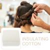 FOMIYES Hairdressing Mat 20pcs Wool Heat Insulation Mat Protective for Hair Perm view 3