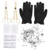 SOESFOUFU Piercing Jewelry Kit Assorted Ear Nose Navel and Eyebrow Studs for Women Body Accessories for Everyday Wear and Special Occasions view 1