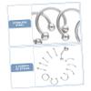 SOESFOUFU Piercing Jewelry Kit Assorted Ear Nose Navel and Eyebrow Studs for Women Body Accessories for Everyday Wear and Special Occasions view 3