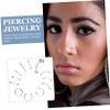 SOESFOUFU Piercing Jewelry Kit Assorted Ear Nose Navel and Eyebrow Studs for Women Body Accessories for Everyday Wear and Special Occasions view 4