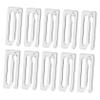 Didiseaon 40pcs Barber Cape Hooks Clips for Haircut Capes Fasteners for Barbers and Hair Stylists Securely Holds Place view 3