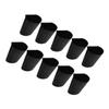 HOOTNEE 10pcs Practical Sturdy Plastic Hanging Bucket Storage Basket Rolling Cart Cup Holder for Home Organization view 1