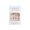 Christmas Press on Nails Short Square Fake Nails with Snowman Gingerbread Man Designs Christmas Illumination Christmas Acrylic Nails Full Cover False Nails Christmas Nail Art Decoration for Women 24Pc view 4