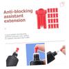 NOLITOY 300pcs Eyelash Pin Needle Bottle Supplies -blocking Glue Applicator for Precision Eyelash Extensions for Salon and Home Use Compact Design Suitable for Standard Bottles view 3
